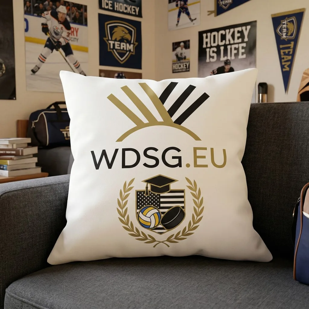 Dekoračný vankúš s logom WDSG